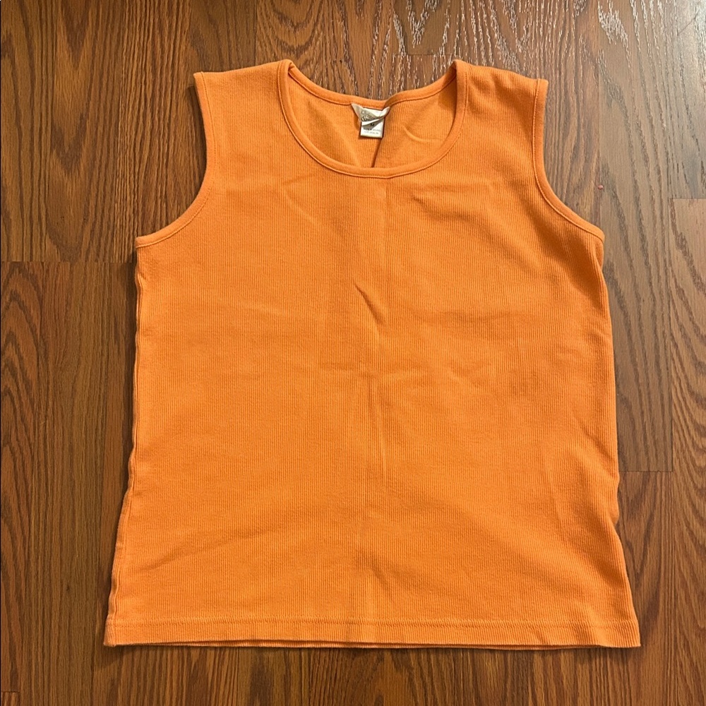 Christopher & Banks Orange Tank Top